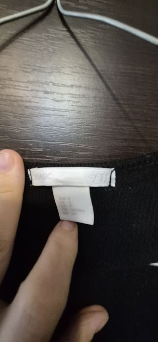 Cardigan h&m S,negru