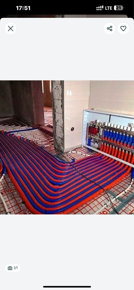 Отапление установка котлов