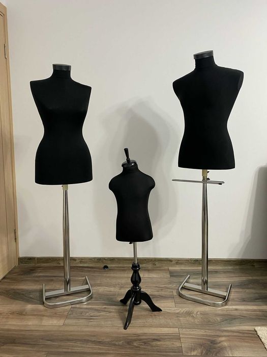 Bust / Manechin dama, barbat si copil (mire, mireasa, botez)