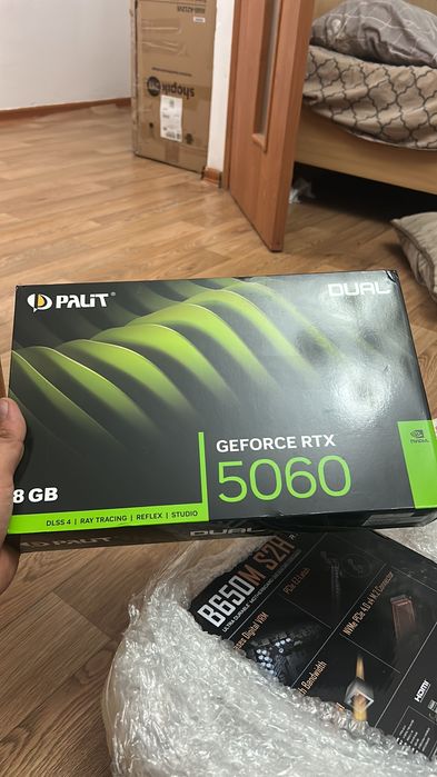 Видеокарта 5060 palit dual новая пользовался неделю