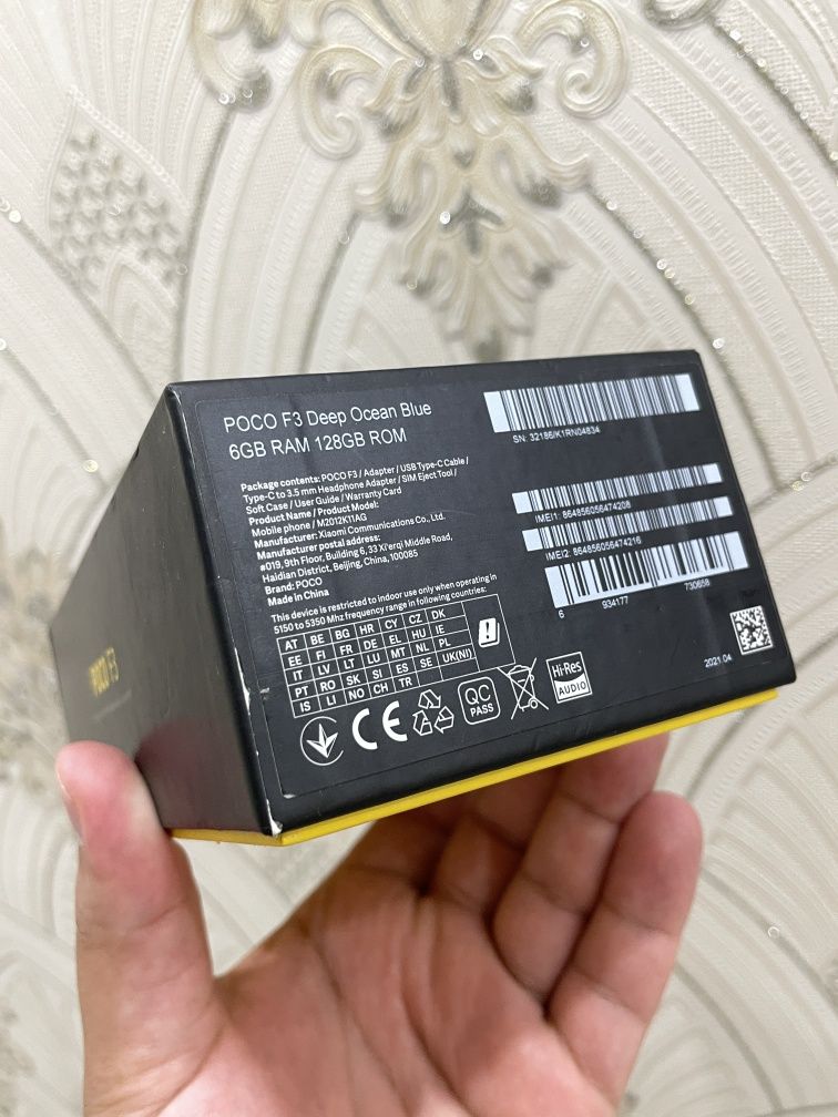 Poco F3 Ideal holatda 6+2/128gb Aybi yoq