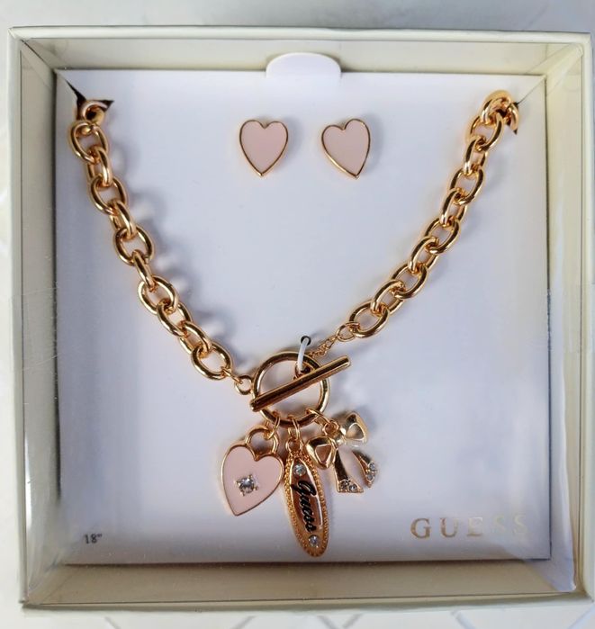 Guess нови, оригиналсни бижута с подаръчна кутийка