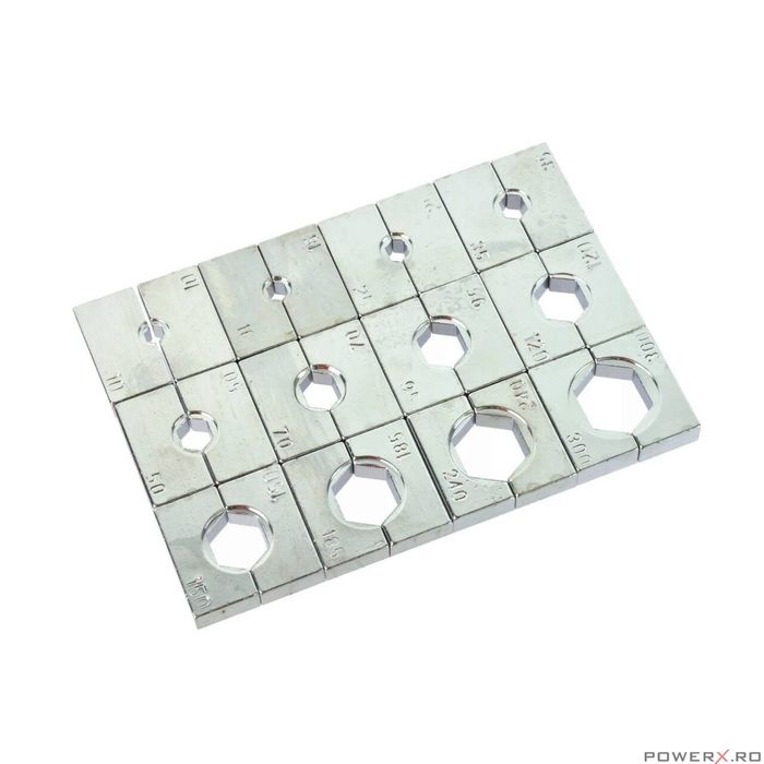 Cleste sertizat hidraulic 18 tone, 10 - 300 mm2, Silver