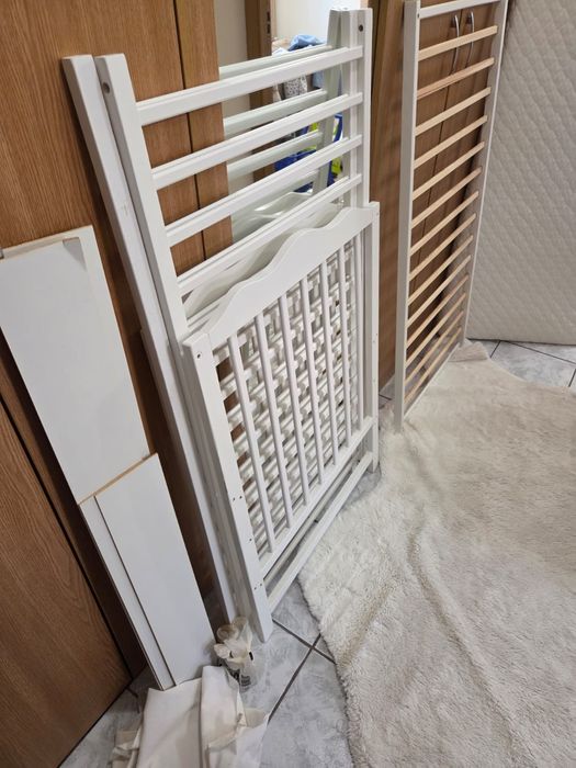 Patut copil 125×65 cm+ saltea