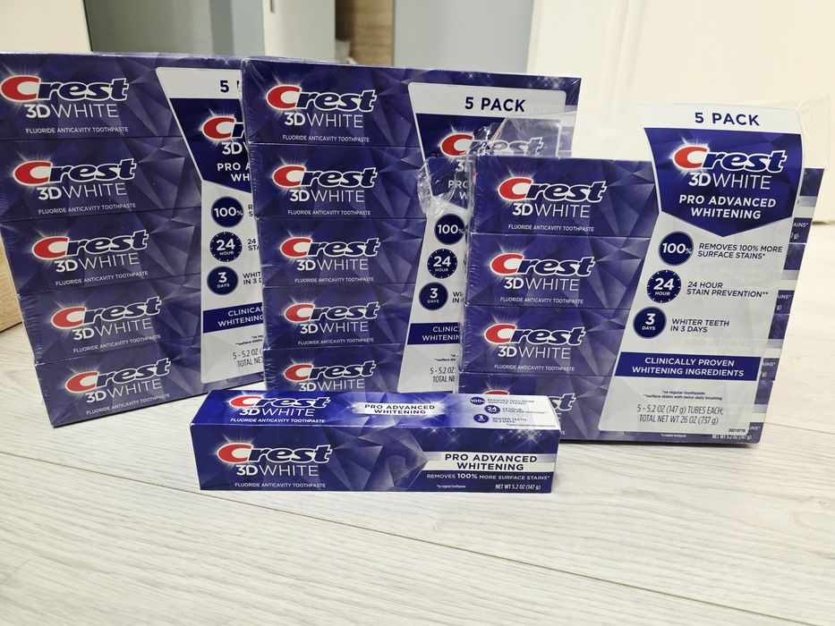 Избелваща паста за зъби на Крест/Crest
*1бр. паста-1 тубичката-20