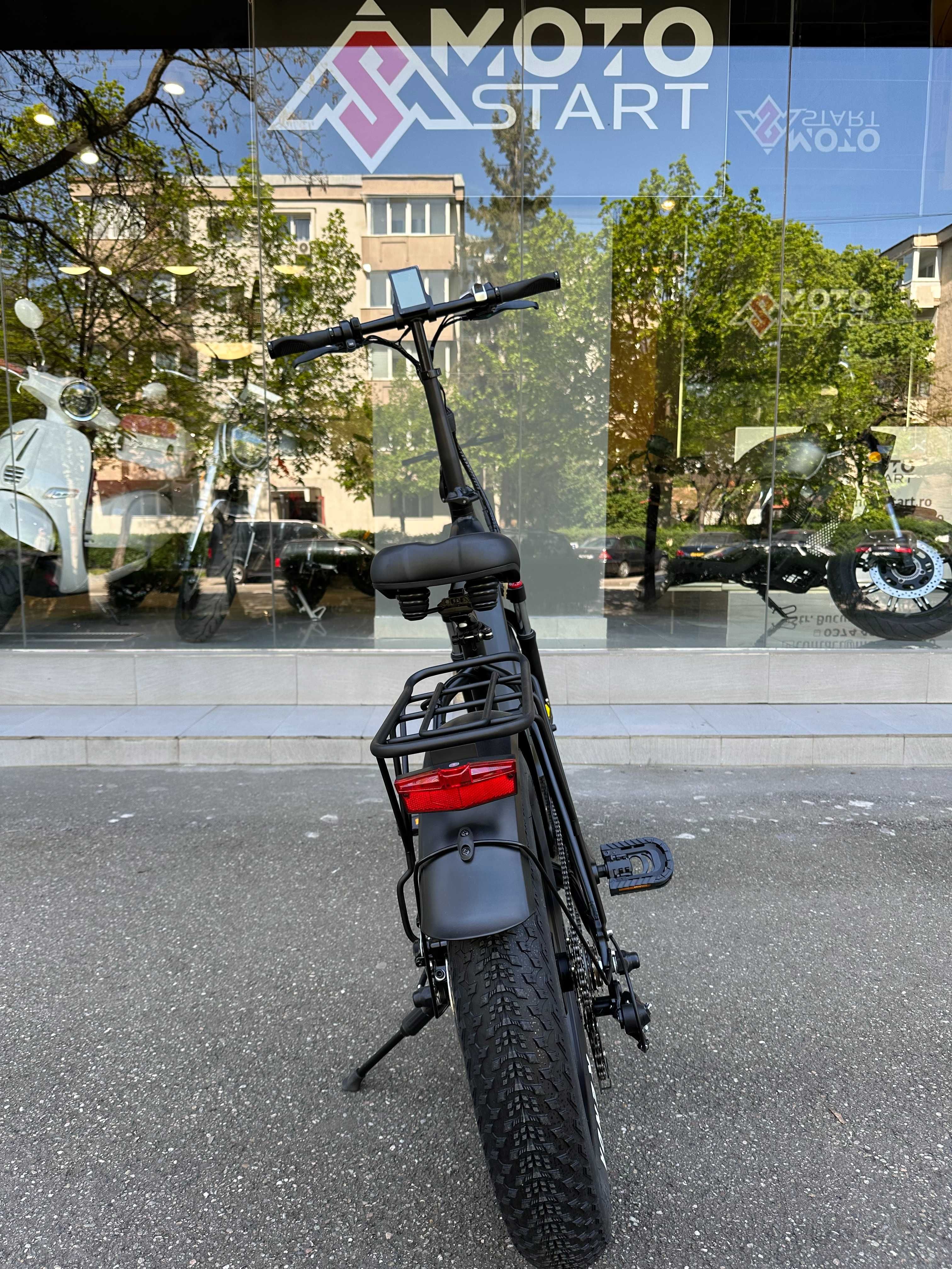 Bicicleta Electrica RKS RV10 cu un motor 250W si  o autonomie de 60KM.