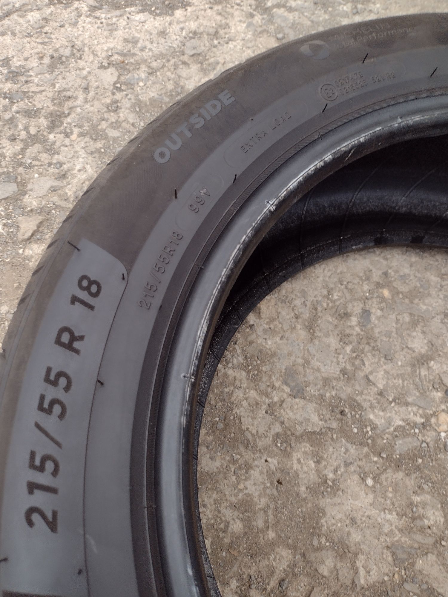 Michelin Premacy4 4бр.215/55/18 дот0122