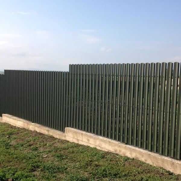 Garduri din sipca metalica, panou tip jaluzele, tabla, plasa si BCA