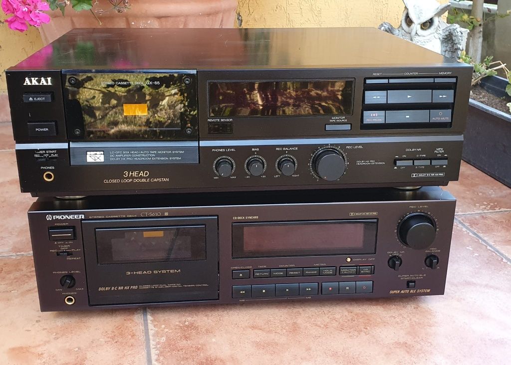 Akai GX 65- 3 HEAD tape deck/ vintage