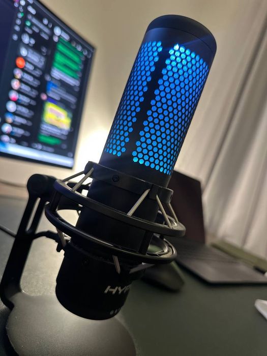 Vand Microfon HyperX - QuadCast S, RGB, negru