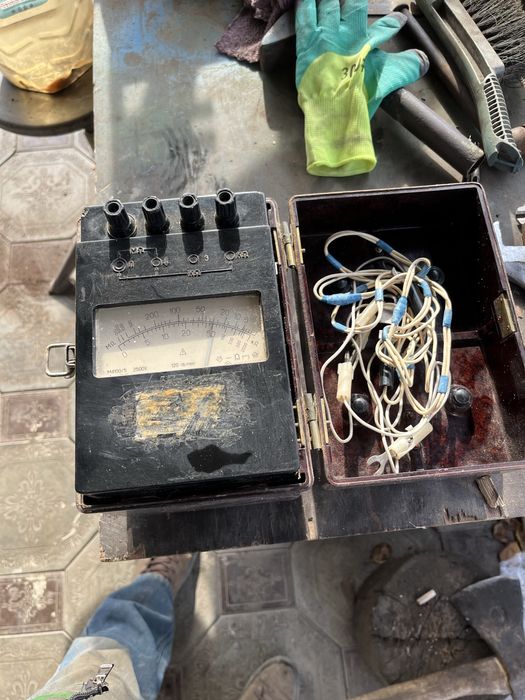 Мегаомметр процзводсвп ссср