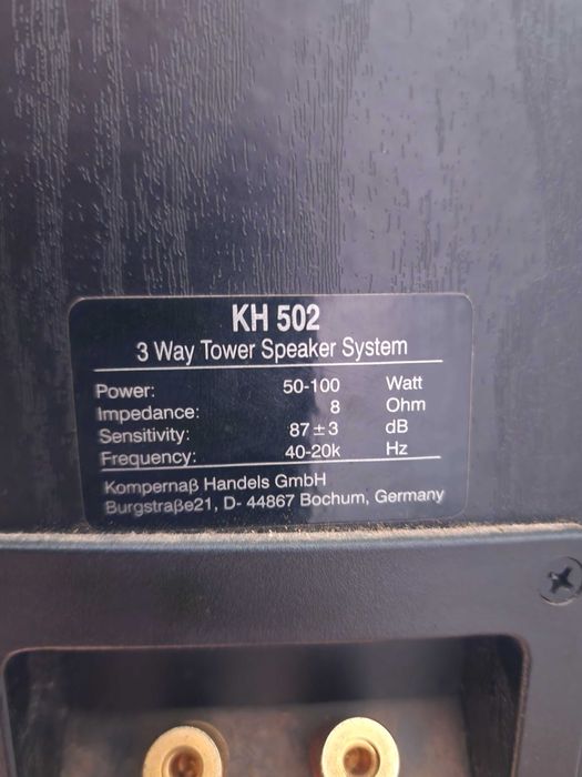 Boxe puternice tip coloana 100w 3 way speaker stare foarte buna