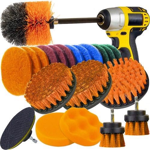 Set Curățare și Lustruire 22 piese – Compatibil Bormașină, Polizare