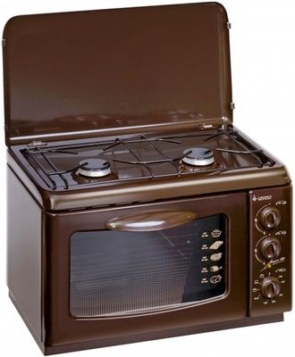 Настольная газовая духовка и плита 2в1