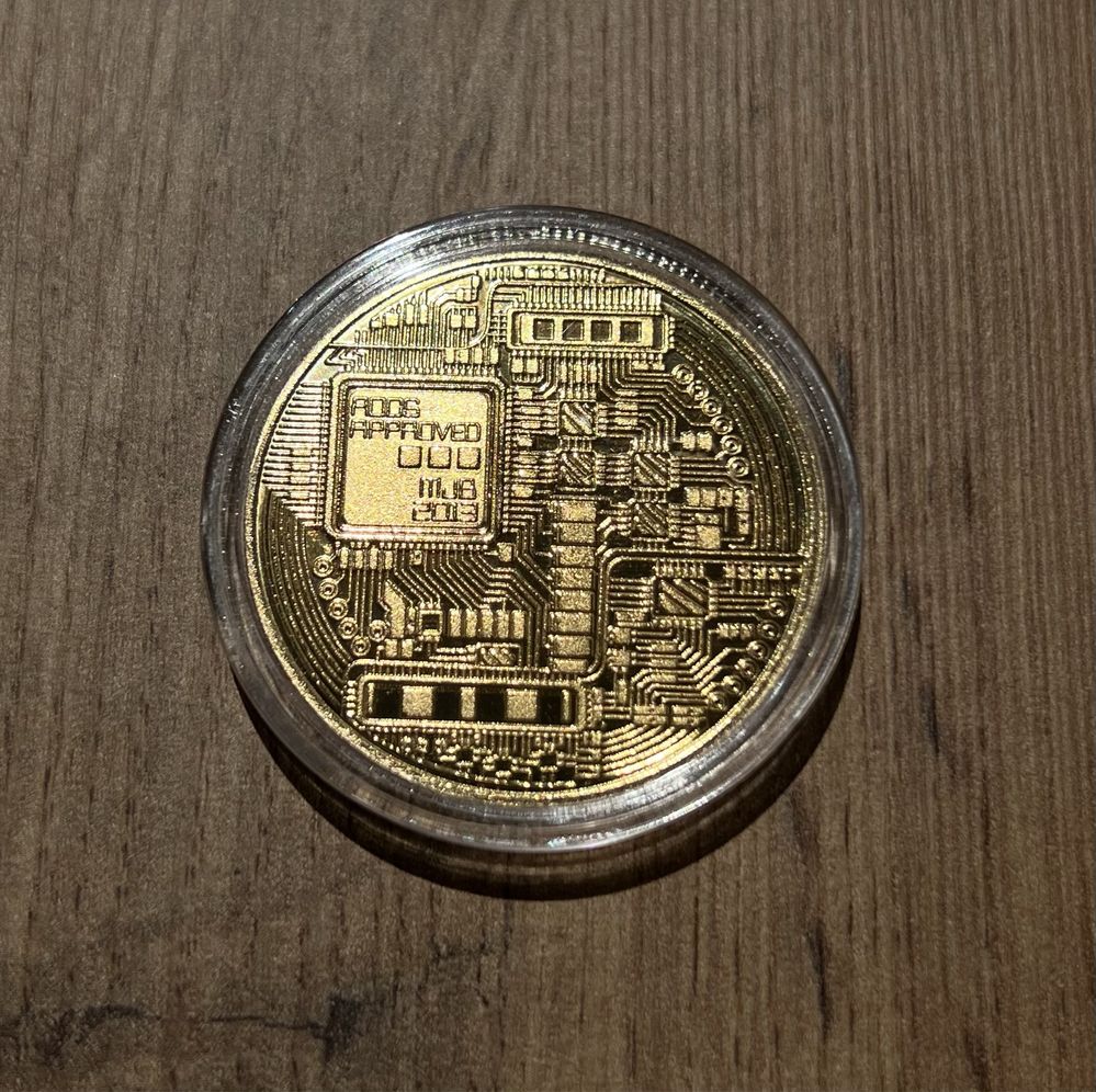 Bitcoin Колекционерска монета