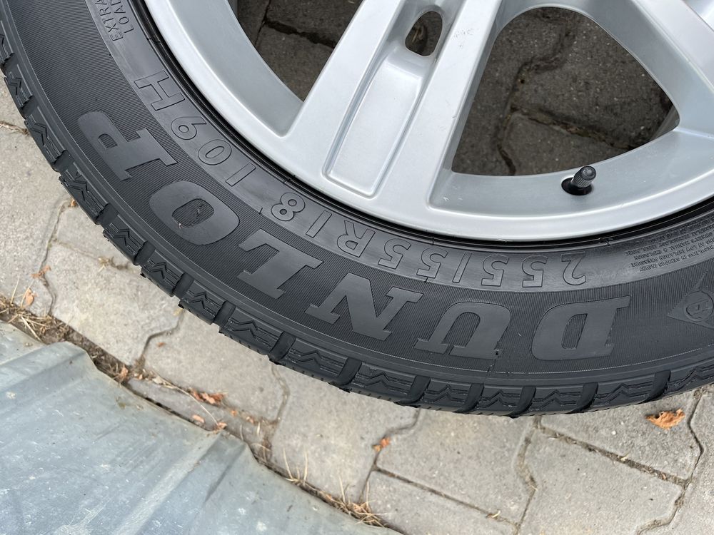 Jante aliaj 5x112mm, anvelope 255/55 R18 Mercedes clasa M, GLE, R, GLC