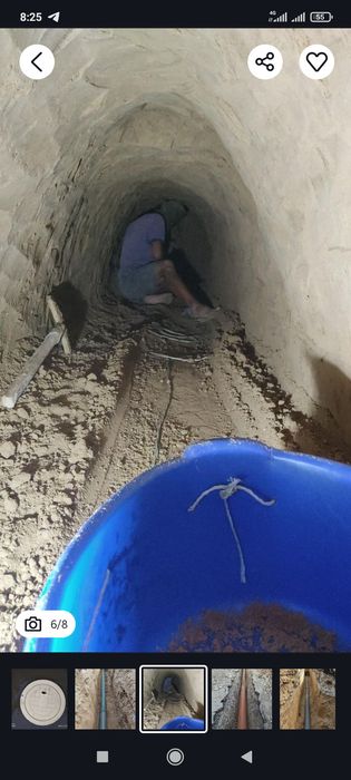 Santexnika qazish mantaj ishlari