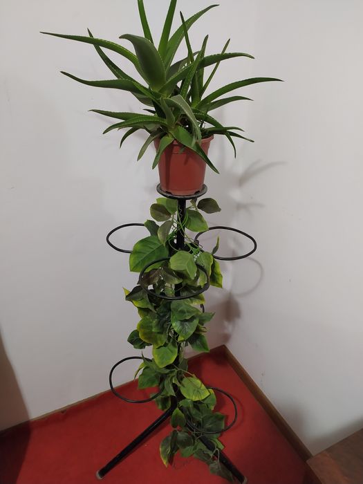 Подставка для цветов.  На 7  цветочных горшков.