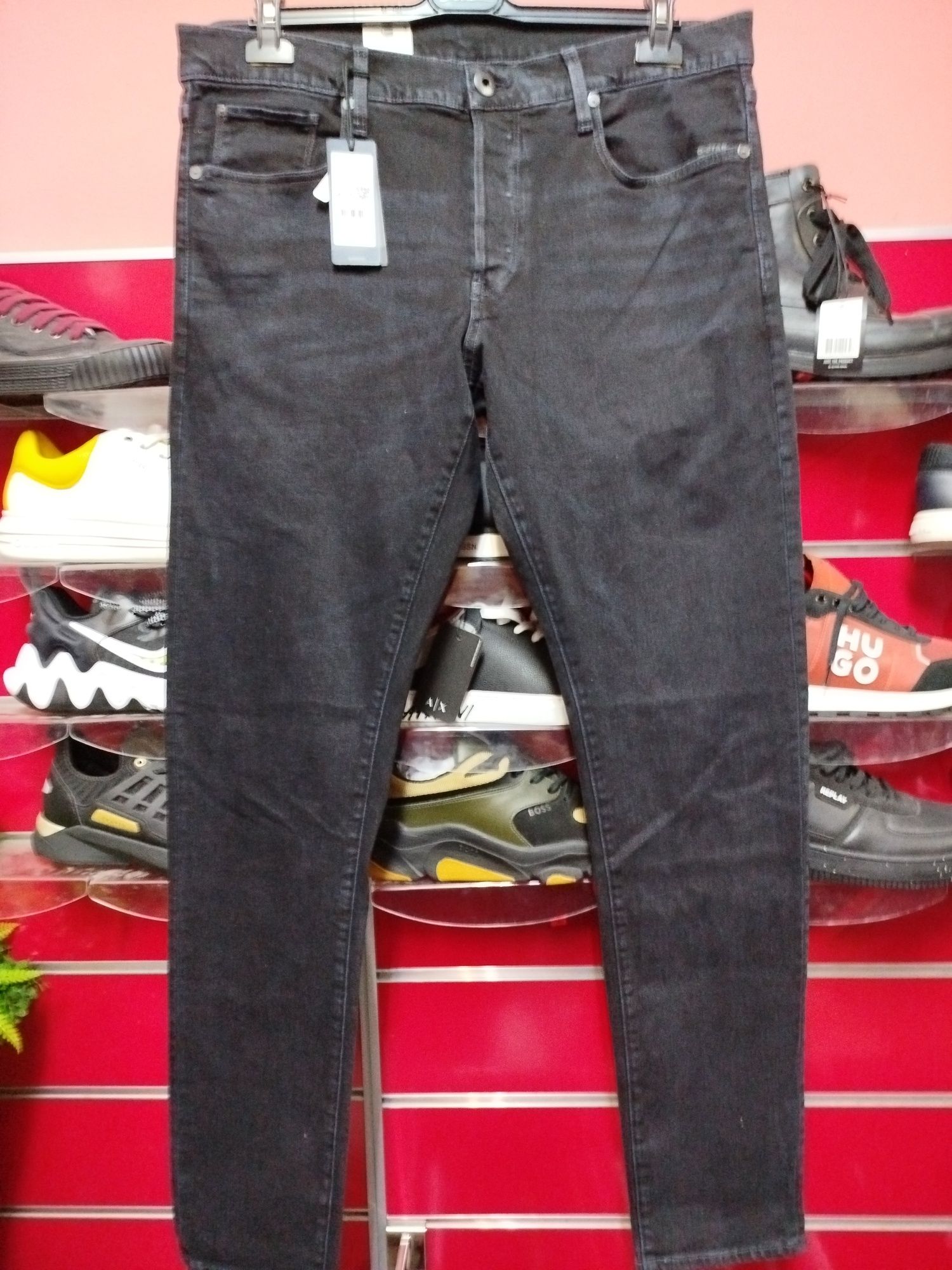 Оригинални мъжки дънки G-Star Raw 3301 Tapered W35 W36 нови