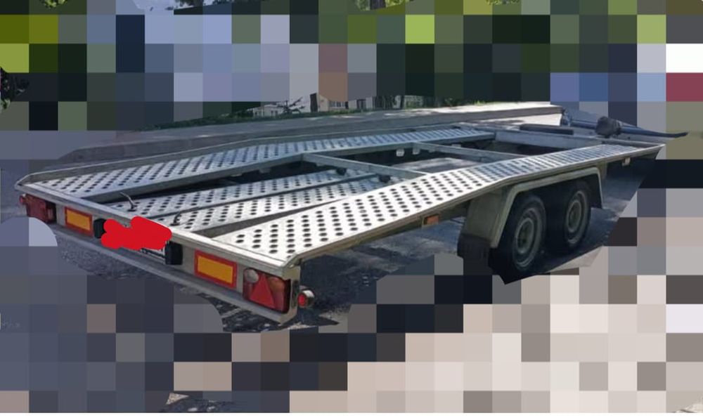 Remorcă platformă trailer auto, accept variante