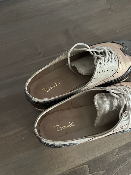 Кожени обувки Bianki N40