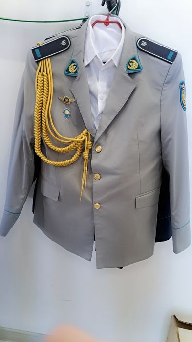 Китель парадный серый