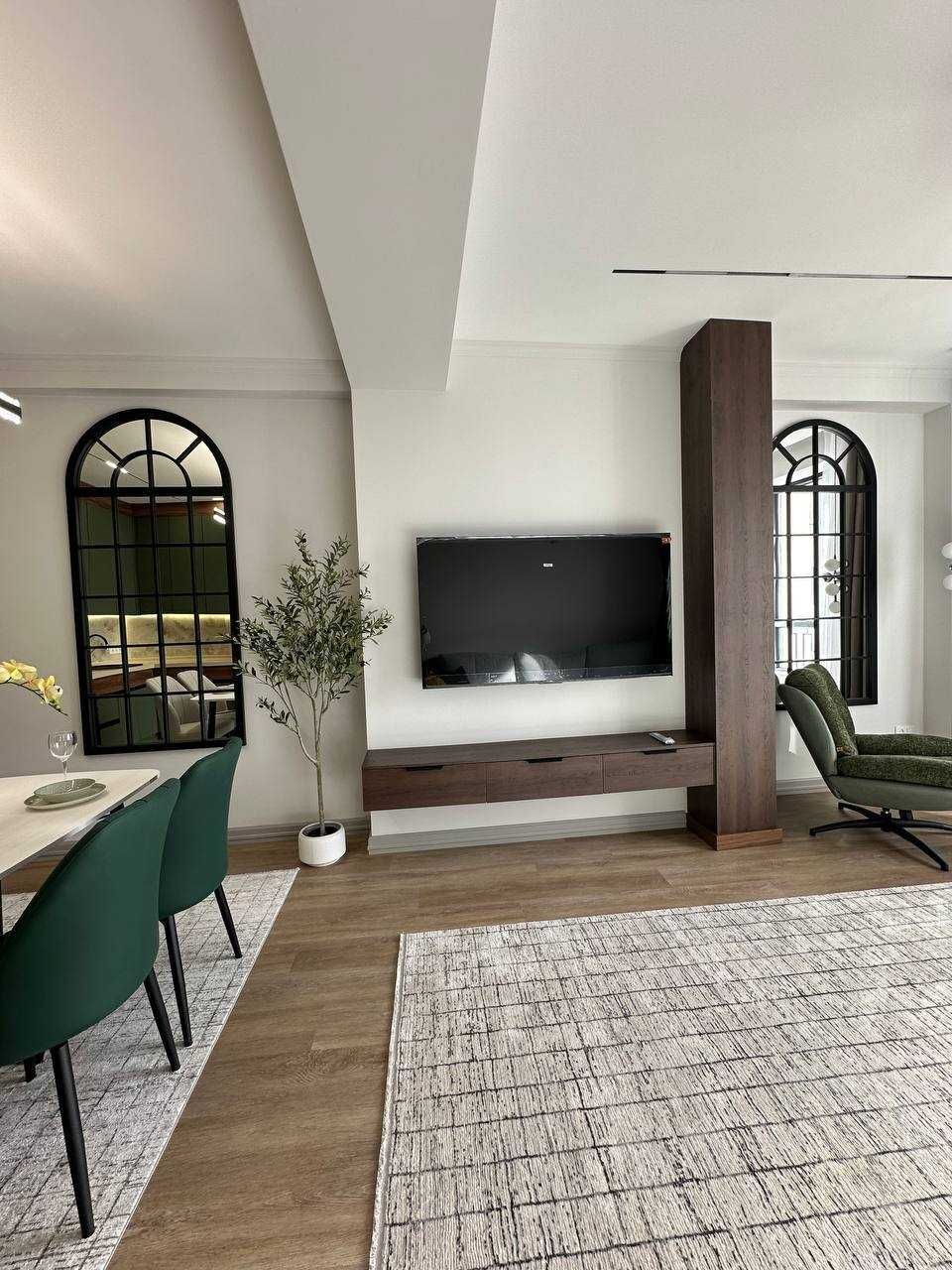 ЖК "Prestige Gardens" дизайнерская 2х ком в новым евро ремонтом