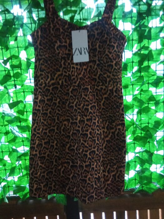 Rochie Zara mărimea S model special leopard
