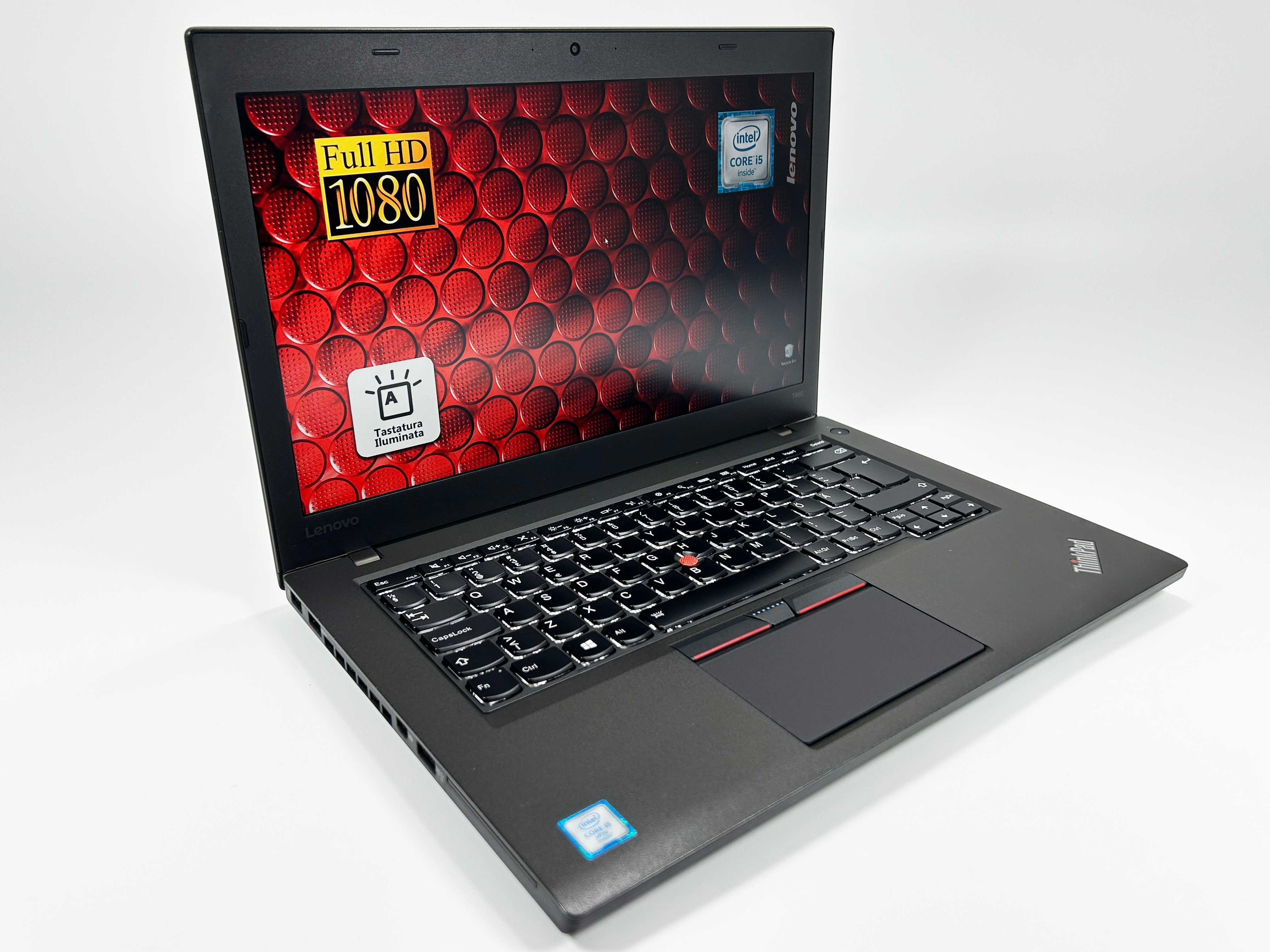 Laptop Lenovo T460 i5 16 gb 1 TB SSD Touchscreen 14" Garantie 12 luni