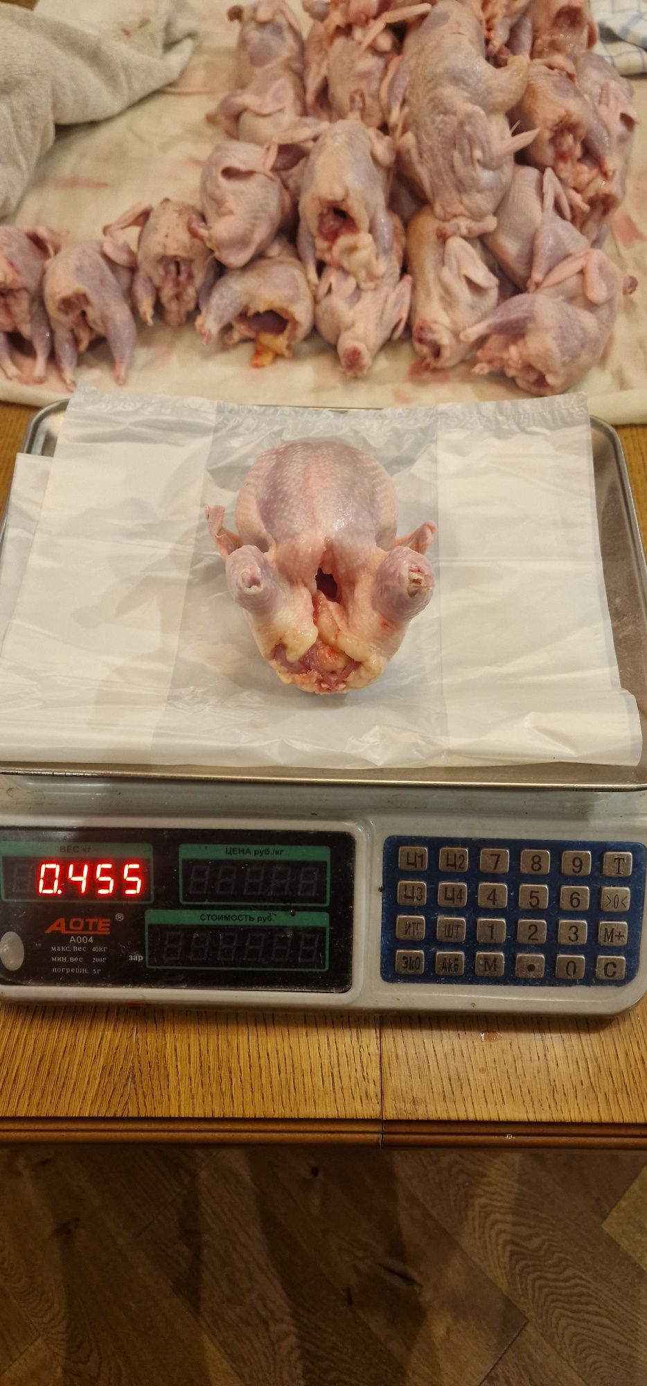 Продам мясо перепелов