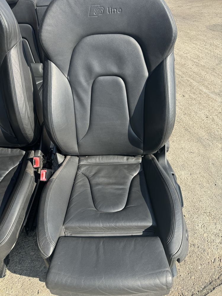 Interior scaune Sline piele Audi A5 sportback 2009-2014 fara incalzire