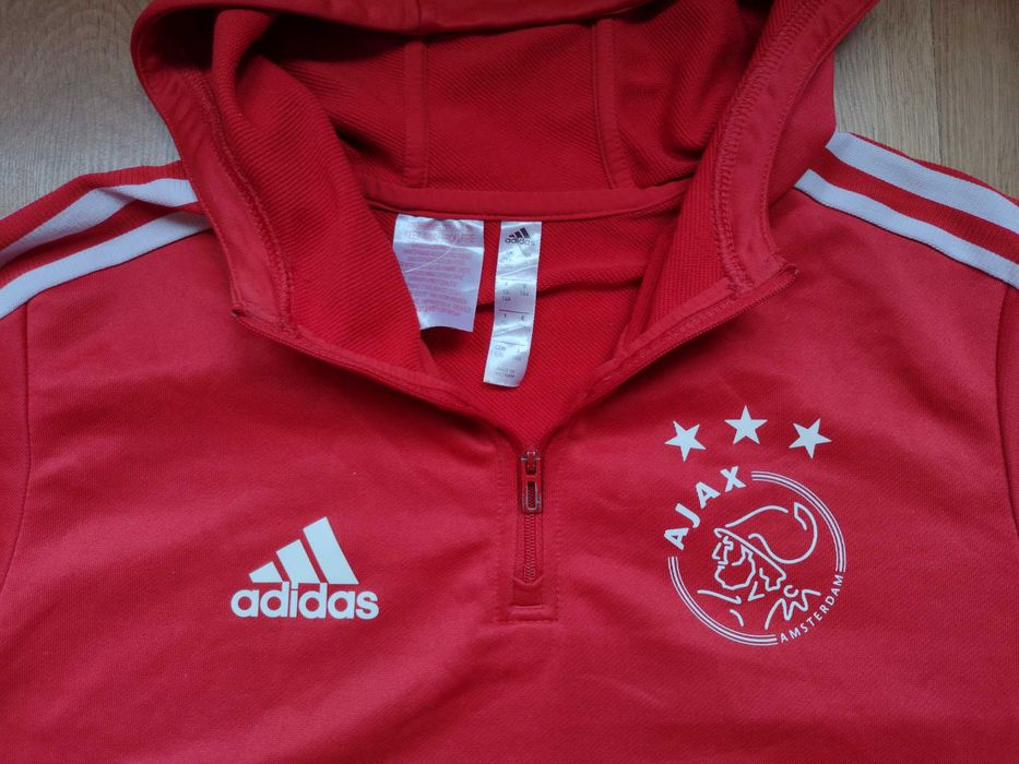 Ajax Amsterdam / Adidas - футболно горнище анцуг на Аякс