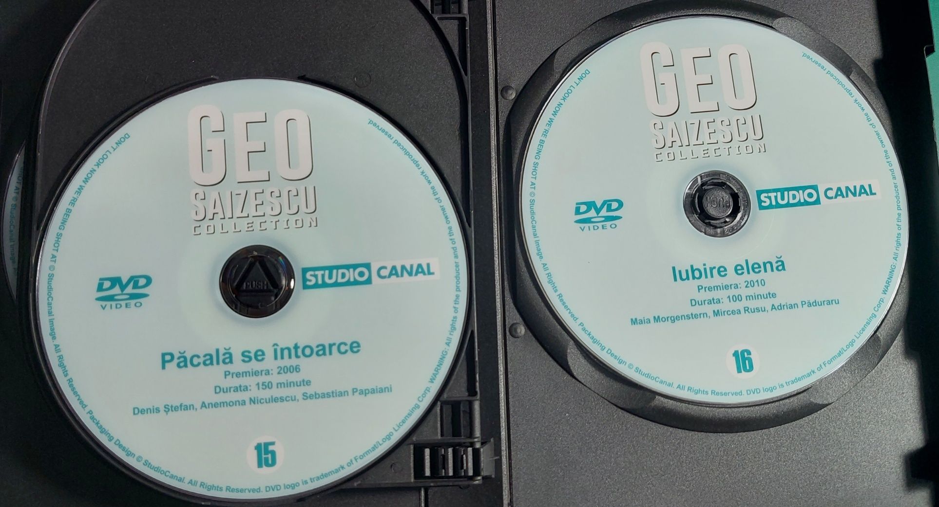 Colectia Geo Saizescu - 8 Filme - 8 DVD - Volumul 2