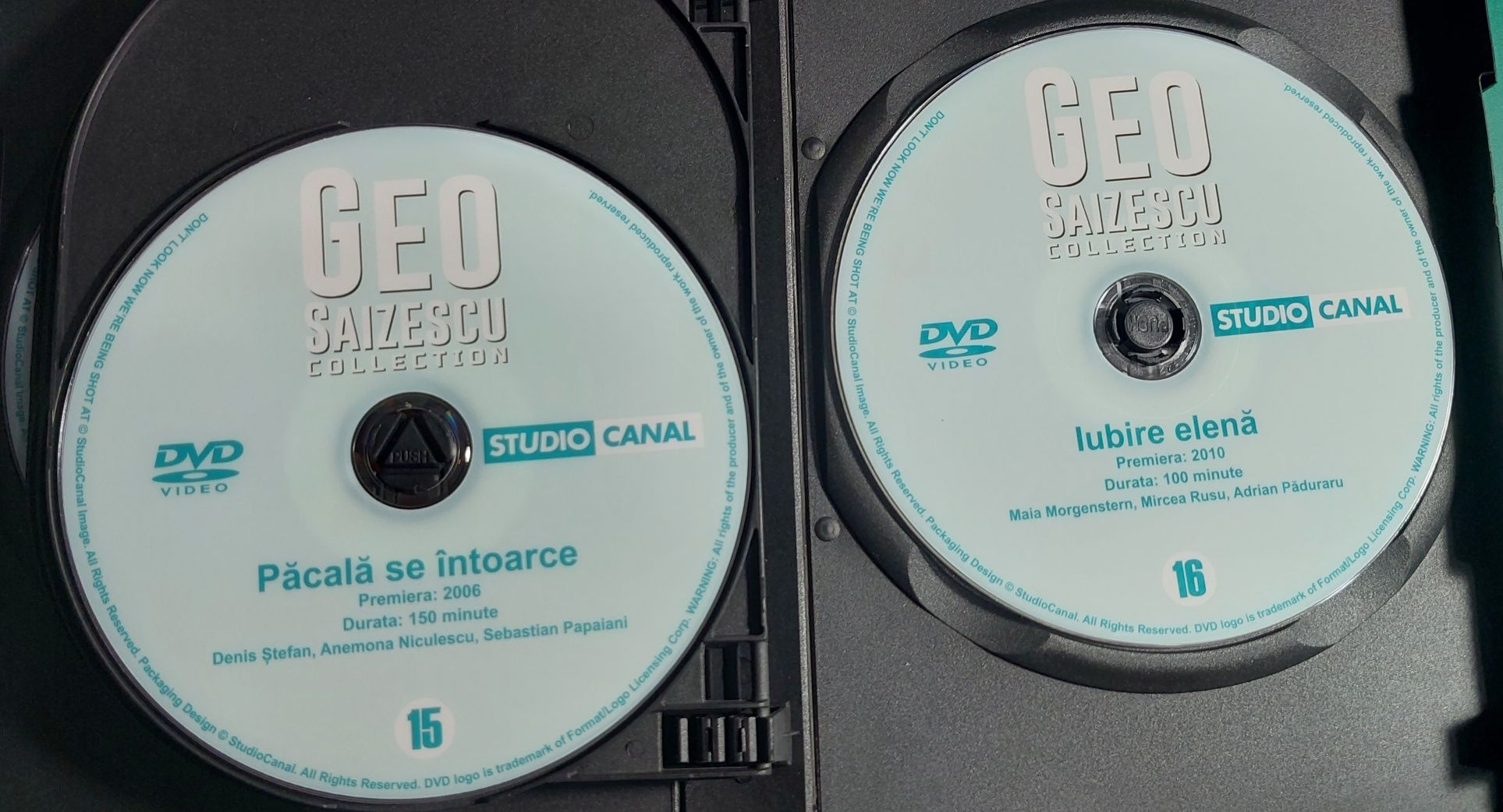 Colectia Geo Saizescu - 8 DVD - Volumul 2