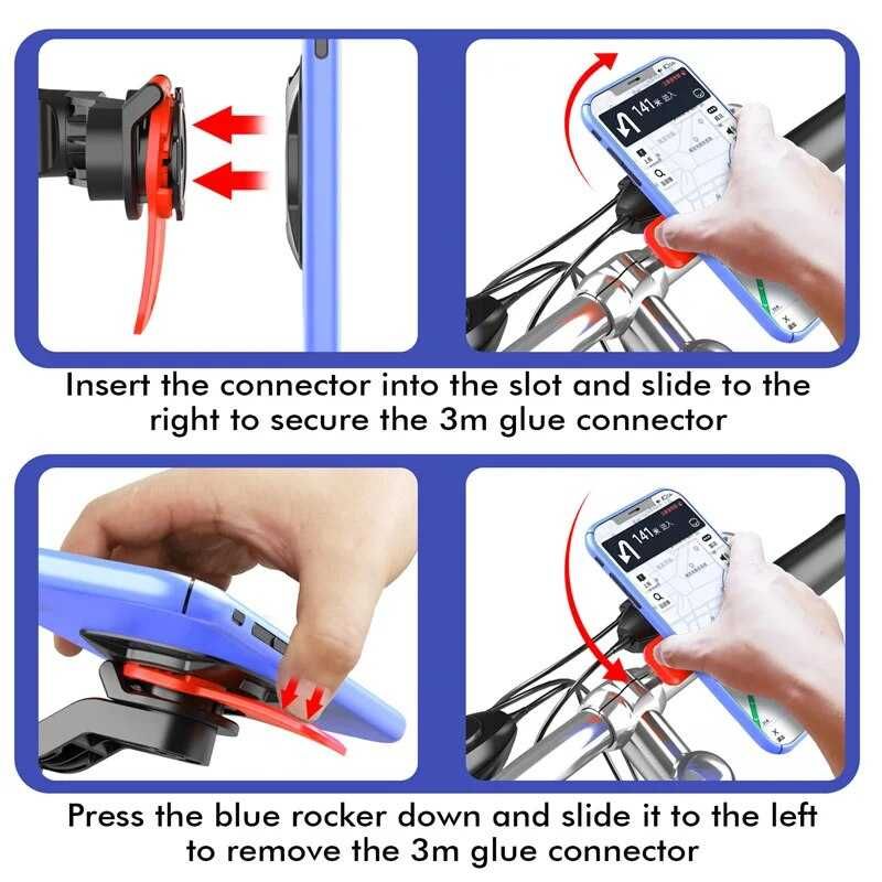 Suport telefon motocicleta bicicleta tip Quad Lock moto atv