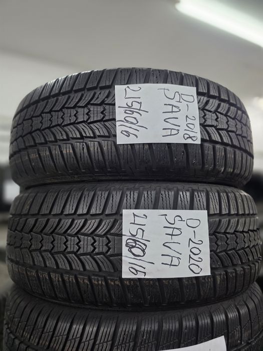 4x 215/60/16 M+S SAVA SI BARUM Stare ca noi