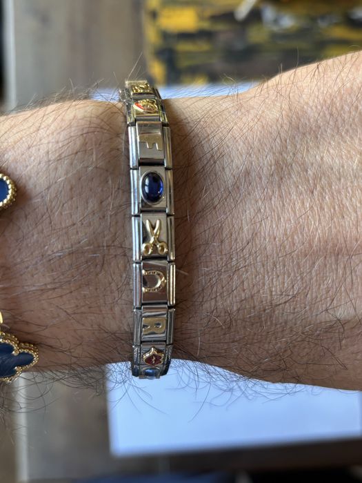 Nomination,Giorgio Poletto,Message Carisma-гривна с 19 елемента злато