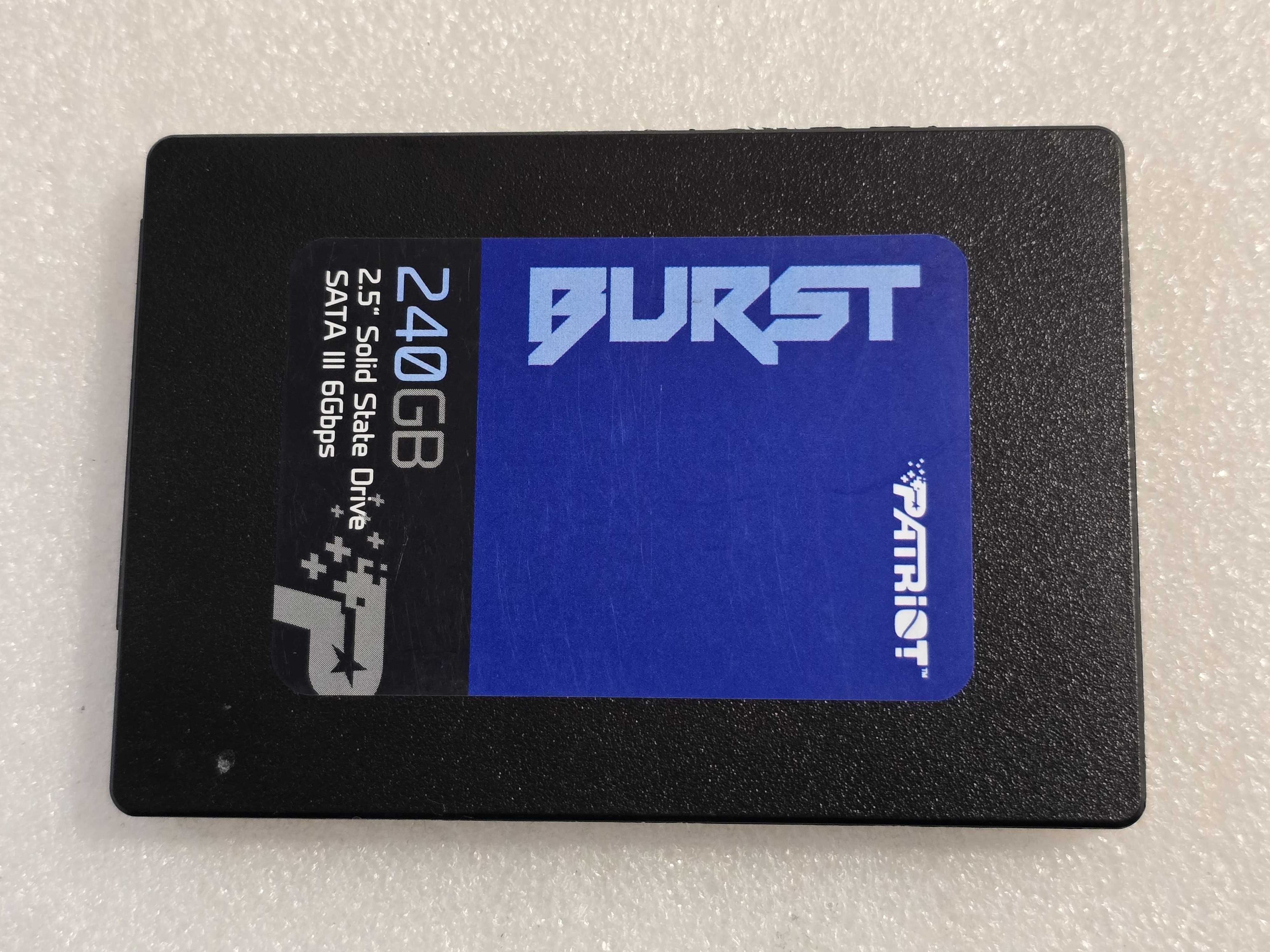 Solid-State Drive SSD PATRIOT Burst 240GB, SATA3, 2.5", PBU240GS25SSDR
