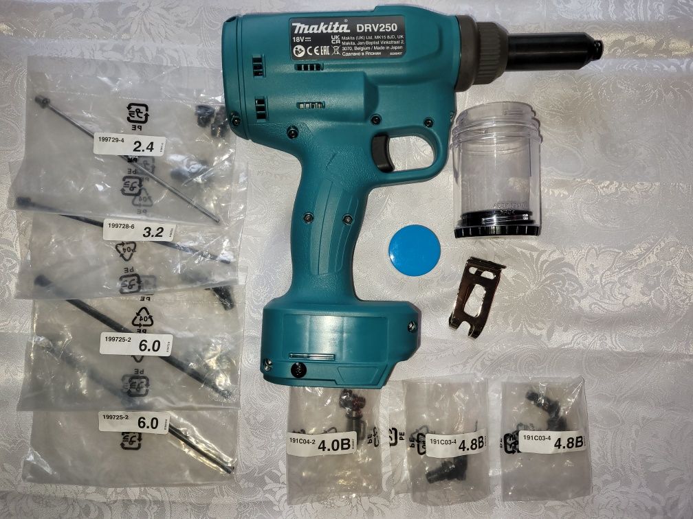 DRV250/18V Makita masina de nituit nituri