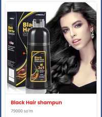 Black hair shampun