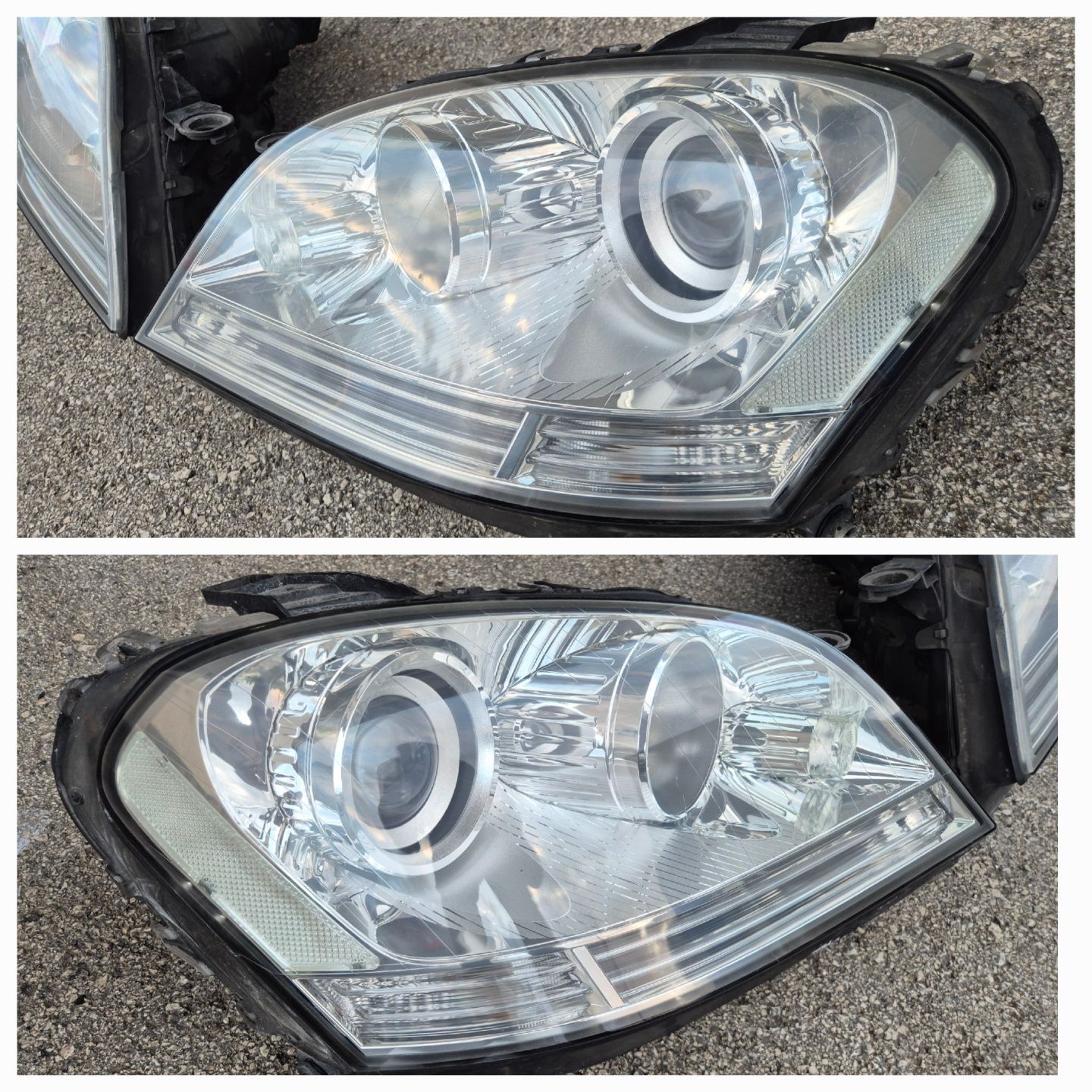 Фарове Мерцедес МЛ W164 Mercedes ML ляв десен фар