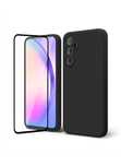 Husa X LEVEL Catifea +Folie Sticla Hard Samsung A06/A05/A02S/A03S/A04S