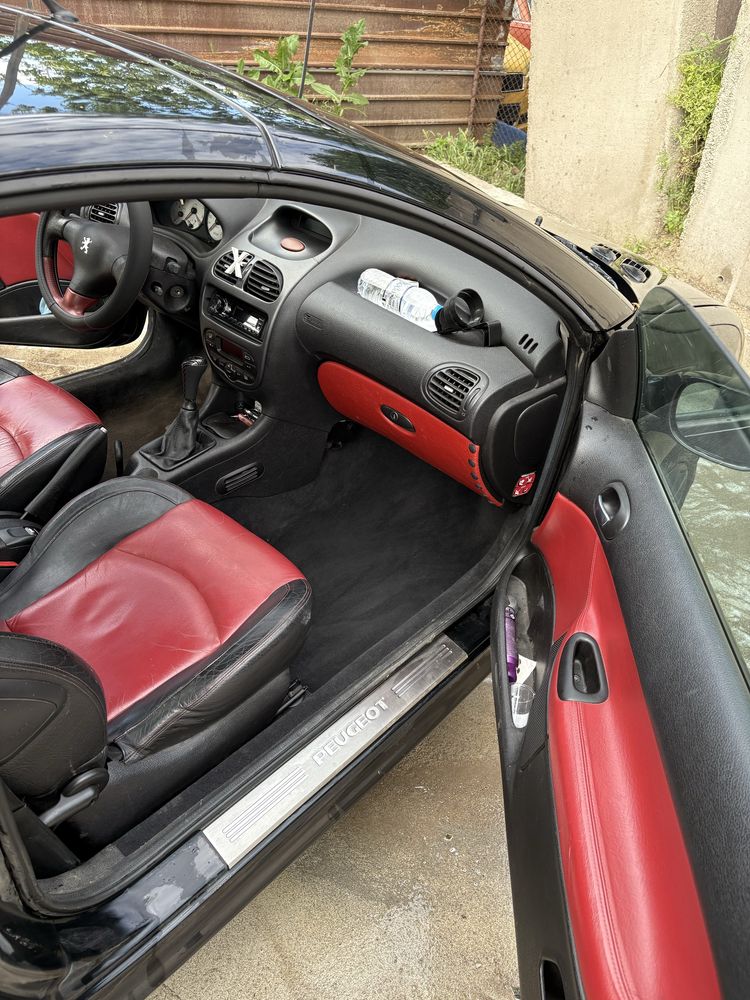 Продавам Пежо 206cc 2.0 бензин 140 коня кабриолет