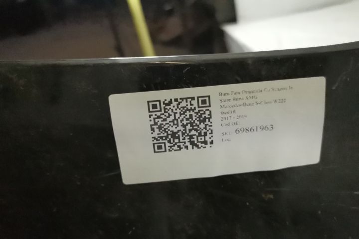 Предна броня Оригинална С Датчици В Добро Състояние AMG Мерцедес-Бенц