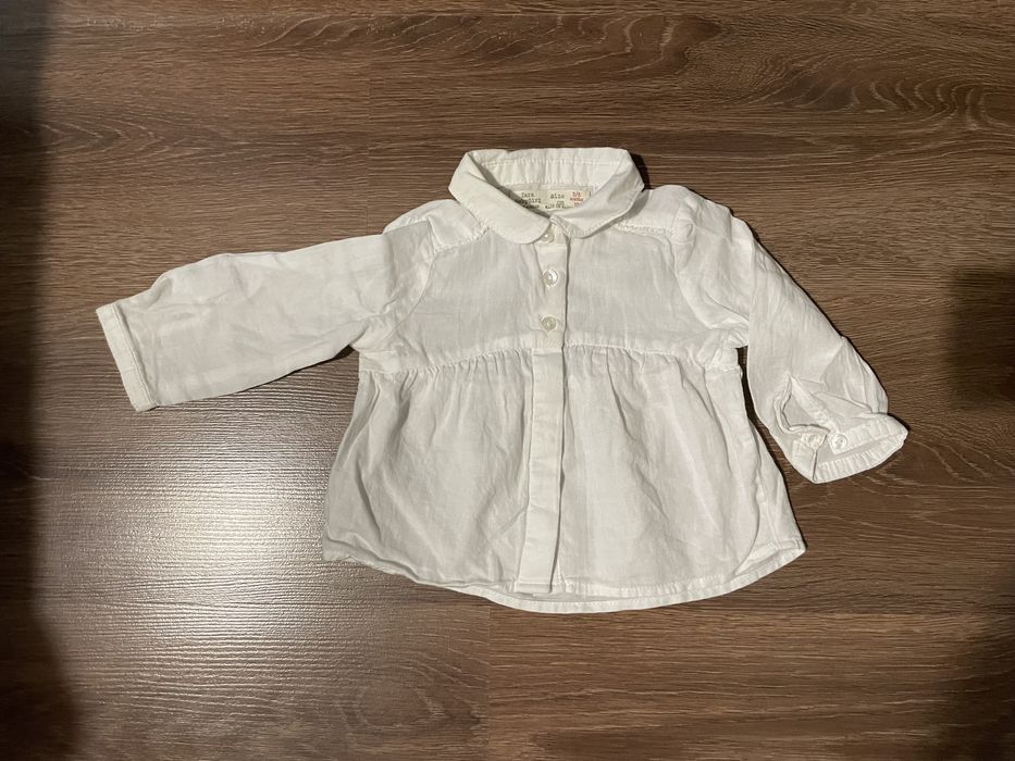 Дрешки за момиченце, блузка, дънки и риза Zara
