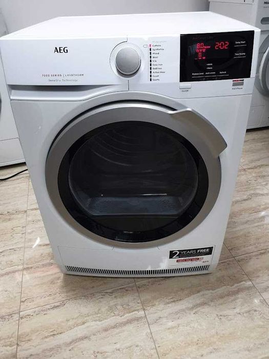 AEG Lavatherm Сушилня с Термопомпа 12м Гаранция