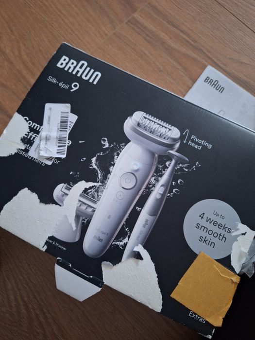 Vand epilator braun silk epil 9 cu trimmer