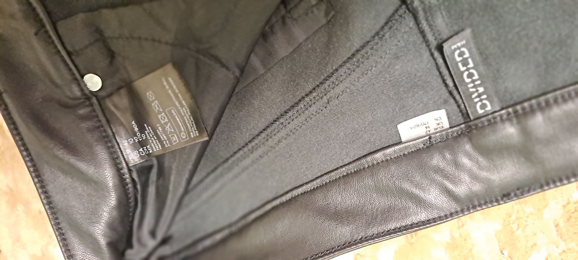 Pantalon piele H&M