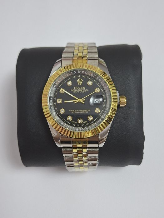 Ceas barbati Golden silver , quartz