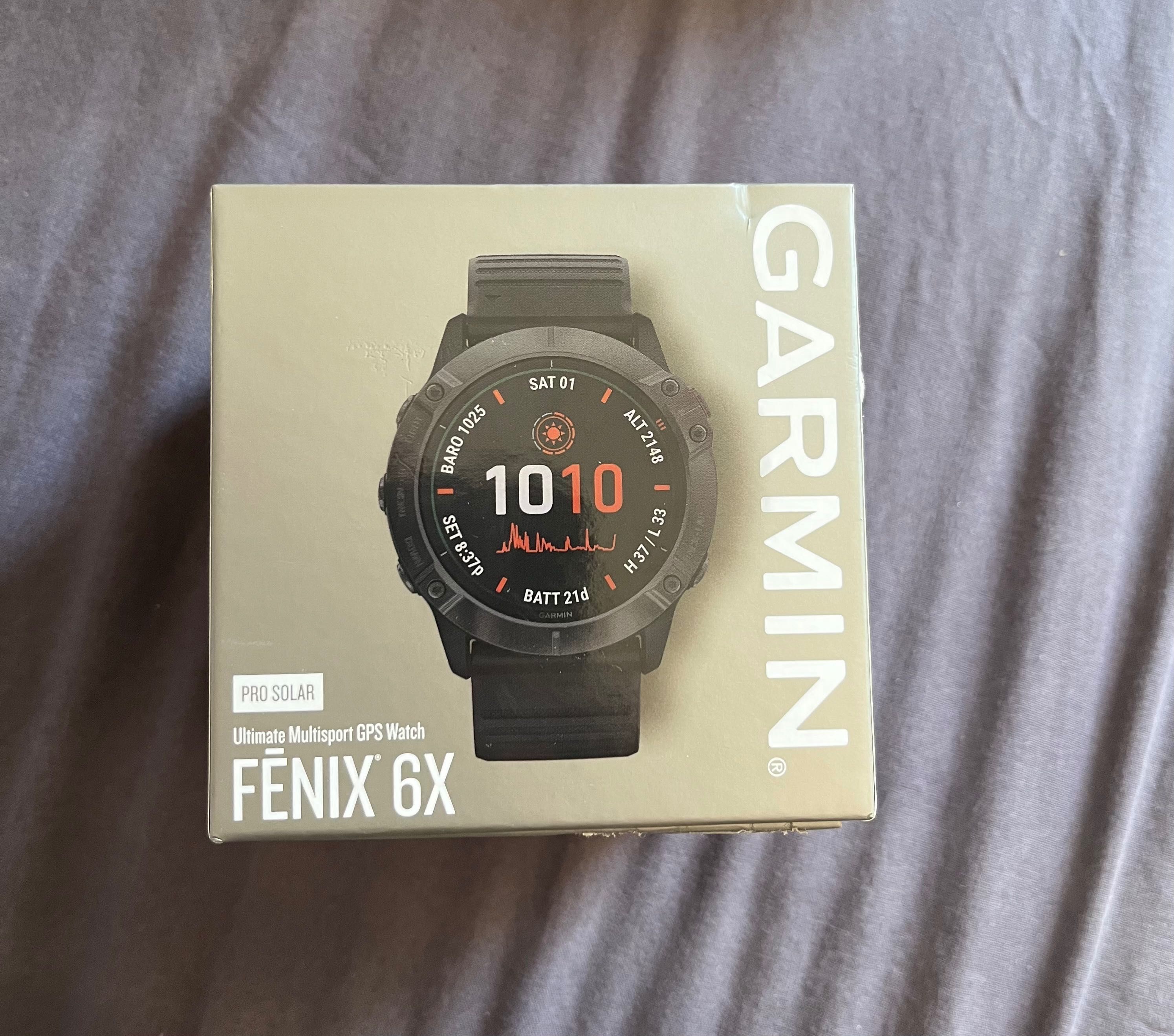 Часовник Garmin Fenix 6x pro solar